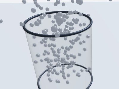 Particle Simulation Interactive Preview