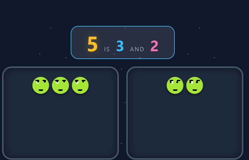 Space Number Deconstruction Game Preview