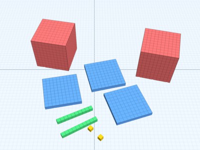 Base 10 Blocks Preview