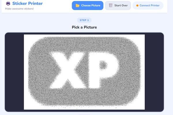 Sticker Printer Tool Preview